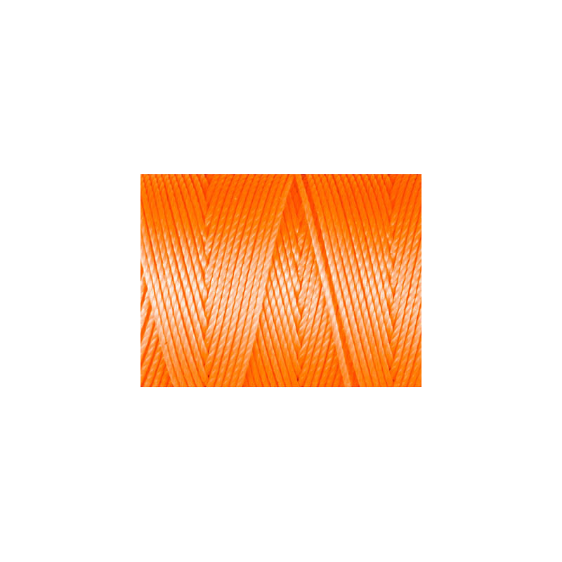 Fil C-LON bead cord ép.0.5mm 84m NEON ORANGE x1