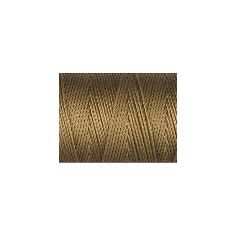 Fil C-LON bead cord ép.0.5mm 84m GOLDEN OLIVE x1