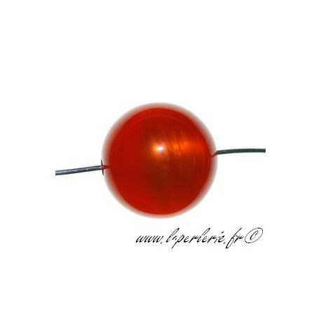 Ronde polaire lustrée 18mm ORANGE  - 1