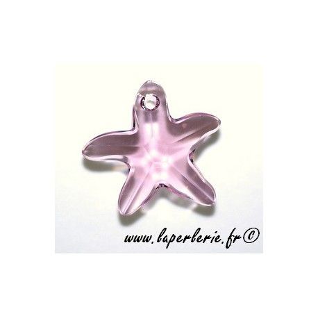 Etoile de mer pendentif 6721 20mm LIGHT AMETHYST  - 1