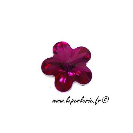 Cabochon fleur 4744 10mm FUCHSIA  - 1