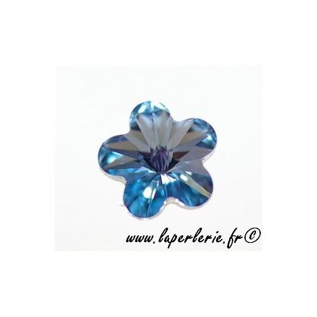 Cabochon fleur 4744 10mm AQUAMARINE  - 1