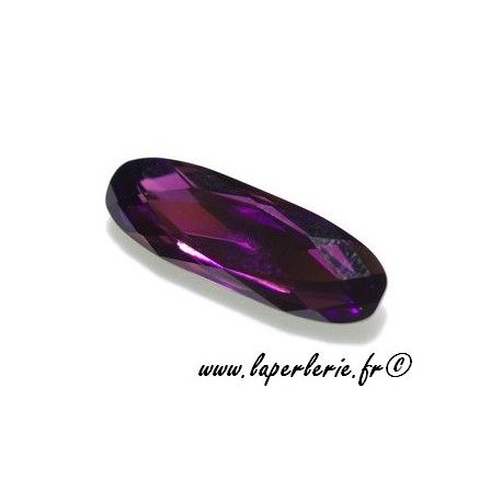 Cabochon allongé 4161 21X7mm AMETHYST  - 1