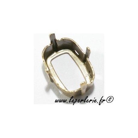 Griffe classical baguette 4565 14X10mm LAITON  - 1