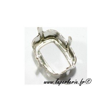 Griffe classical baguette 4565 18X13mm  ARGENT  - 1