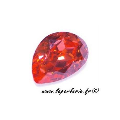Cabochon poire 4320 18X13mm PADPARADSCHA  - 1