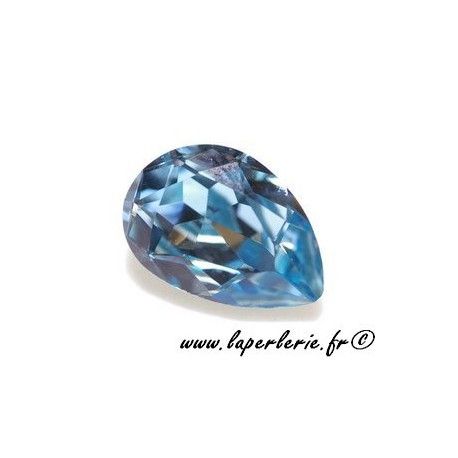 Cabochon poire 4320 14X10mm AQUAMARINE  - 1