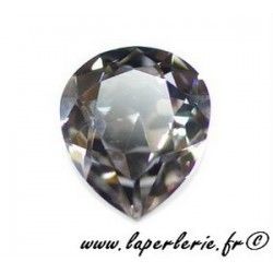Pear cabuchon 4320 14X10mm BLACK DIAMOND