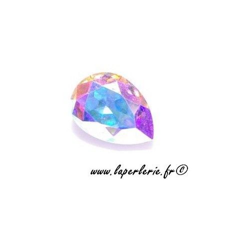 Cabochon poire 4320 18X13mm CRYSTAL AB  - 1