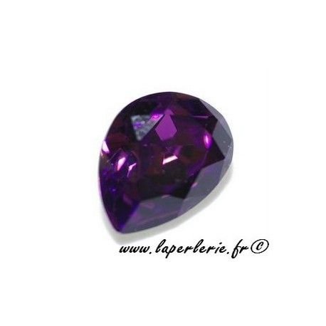 Cabochon poire 4320 18X13mm AMETHYST  - 1