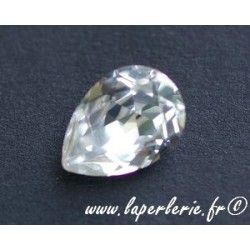 Cabochon poire 4320 18X13mm CRYSTAL UNFOILED