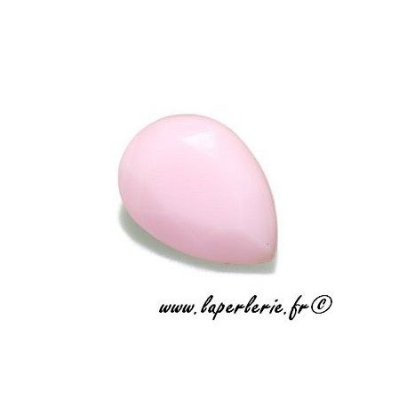 Cabochon poire 4320 14X10mm ROSE ALABASTER  - 1