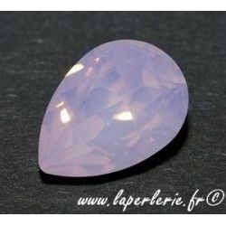 Pear cabochon 4320 8x6 mm ROSE WATER OPAL