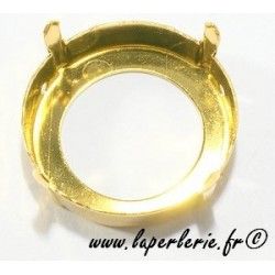 Griffe cabochon rond 1201...