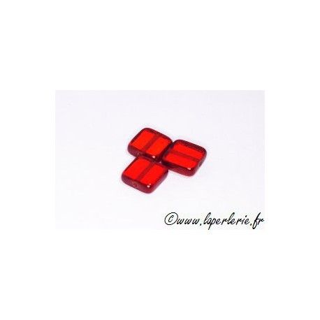 Carré tranche cuivré 8X8mm HYACINTH  - 1