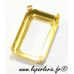 Griffe cabochon rectangle...
