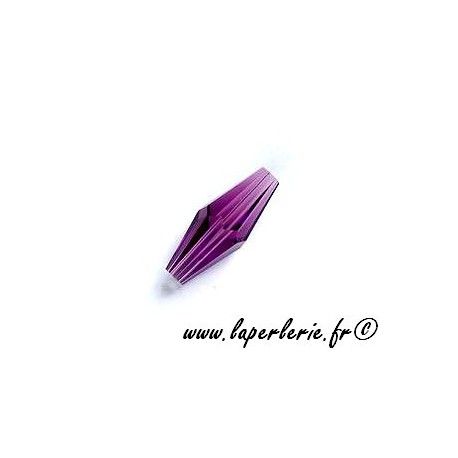 Toupie allongée 15X6mm AMETHYST  - 1