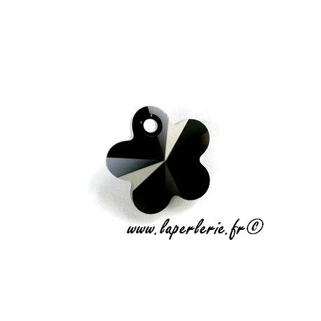 Fleur pendant 6744 18mm JET  - 1
