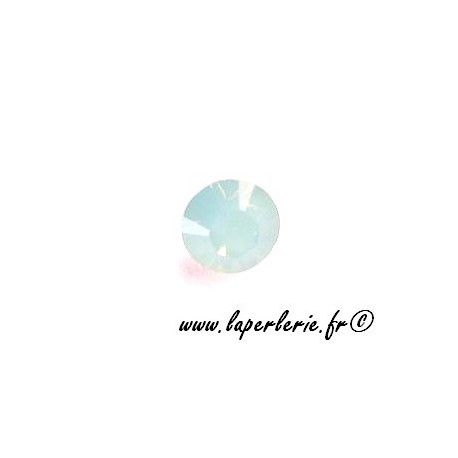 Strass pte diamant 8mm PACIFIC OPAL x2  - 1