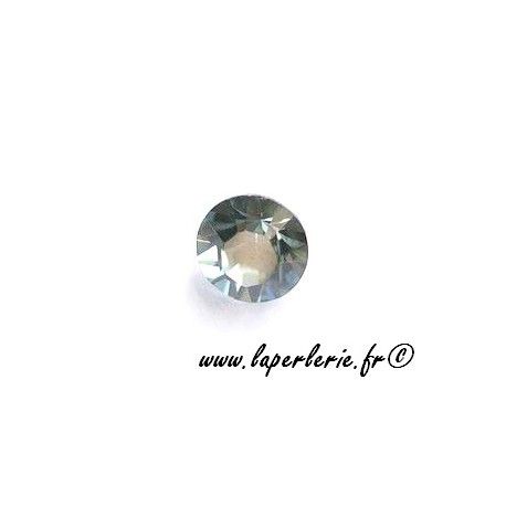 Strass pte diamant 8mm INDIAN SAPPHIRE x2  - 1