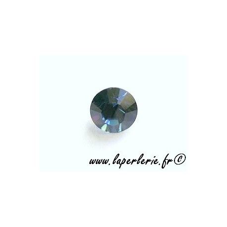 Strass pte diamant 6mm MONTANA x2  - 1