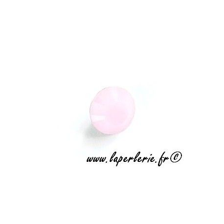 Strass pte diamant 6mm ROSE ALABASTER x2  - 1
