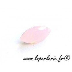 Baroque navette cabochon 4231 15x7mm ROSE WATER OPAL