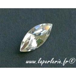 Navette cabochon 4200 15x7 mm CRYSTAL