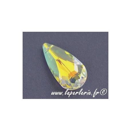 Larme 6100 24x12mm CRYSTAL AB  - 1