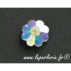 Flower 3700 12mm CRYSTAL AB unfoiled