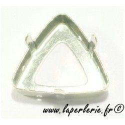 Griffe cabochon triangle...