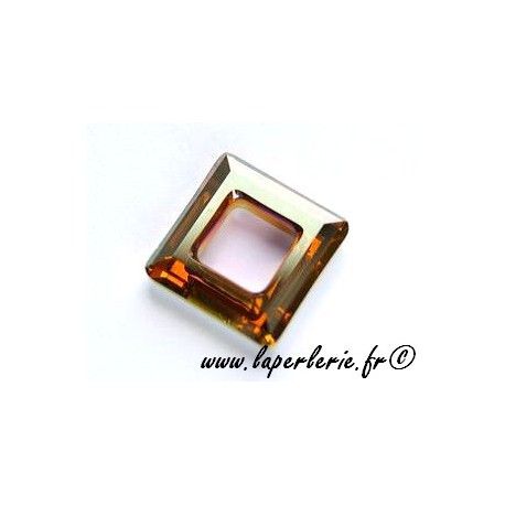 Carré évidé 4439 20mm CRYSTAL COPPER  - 1
