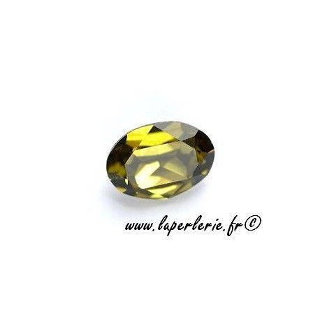 Cabochon ovale 4120 8X6mm KHAKI  - 1