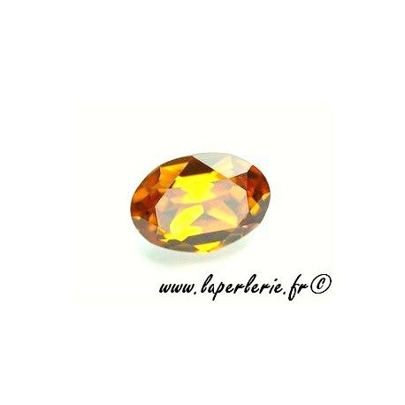 Cabochon ovale 4120 8x6mm TOPAZ  - 1
