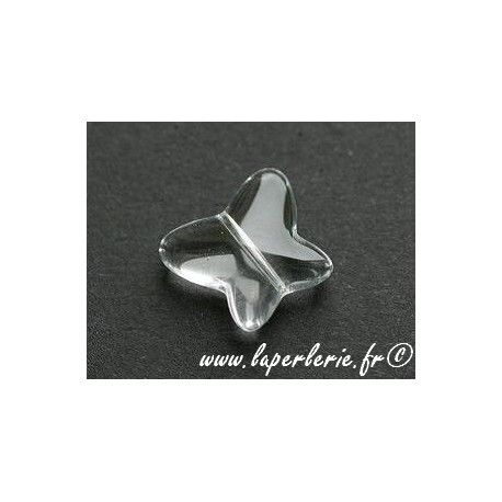 Papillon 16x14mm CRYSTAL x10  - 1