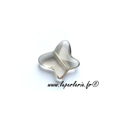 Papillon 16x14mm BLACK DIAMOND x10  - 1