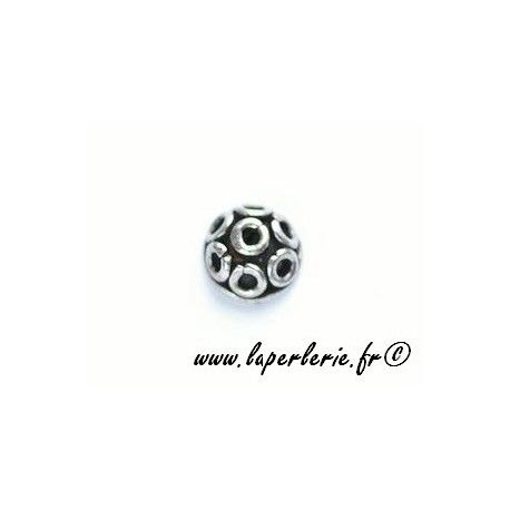 Coupelle 7mm Argent massif indien  - 1