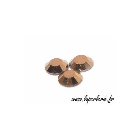 Strass à coller 2.5mm SS9 CRYSTAL DORADO x30  - 1
