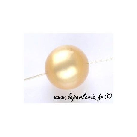 Ronde polaire lustrée 18mm GOLDEN SHADOW  - 1