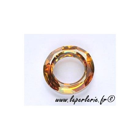 Cosmic ring 4139 20mm CRYSTAL COPPER  - 1