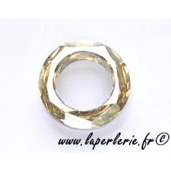 Cosmic ring 4139 20mm CRYSTAL GOLDEN SHADOW CAL
