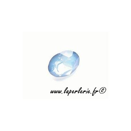 Cabochon ovale 4120 8X6mm WHITEOPAL STAR SHINE  - 1