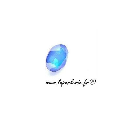 Cabochon ovale 4120 8X6mm WHITEOPAL SKY BLUE  - 1