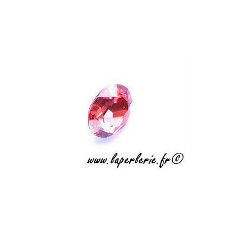 Cabochon ovale 4120 8x6mm PADPARADSCHA  - 1