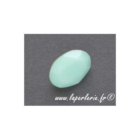 Cabochon ovale 4120 14X10mm MINT ALABASTER  - 1