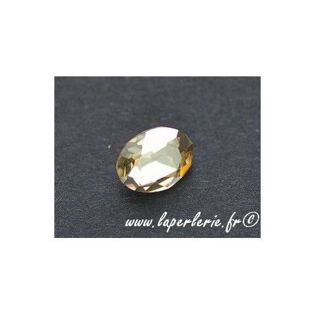 Cabochon ovale 4120 8x6mm CRYSTAL GOLDEN SHADOW  - 1