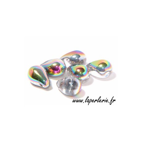 Goutte 6x9 mm CRYSTAL VITRAIL MEDIUM x20  - 1