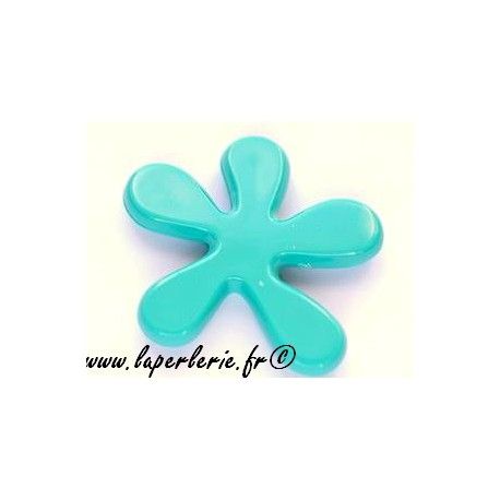 Fleur Matisse 45mm TURQUOISE x2  - 1