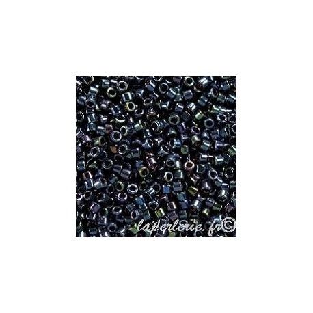 DB0002 Delica Miyuki 11/0 Metallic dark blue iris, le tube de 7g.  - 1