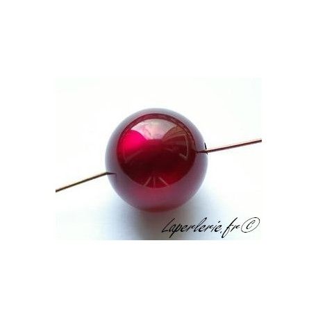Ronde polaire lustrée 18mm RUBY  - 1
